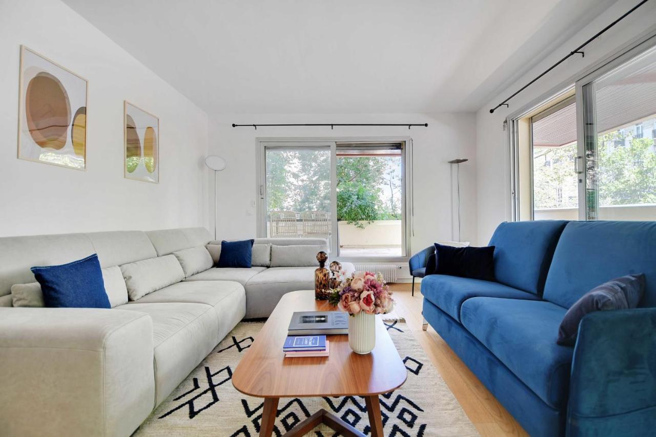 Elegant Apartment - 2Br-6P - Tour Eiffel Paris Luaran gambar